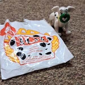 McDonald's Dalmatian with Orange and Red Bag